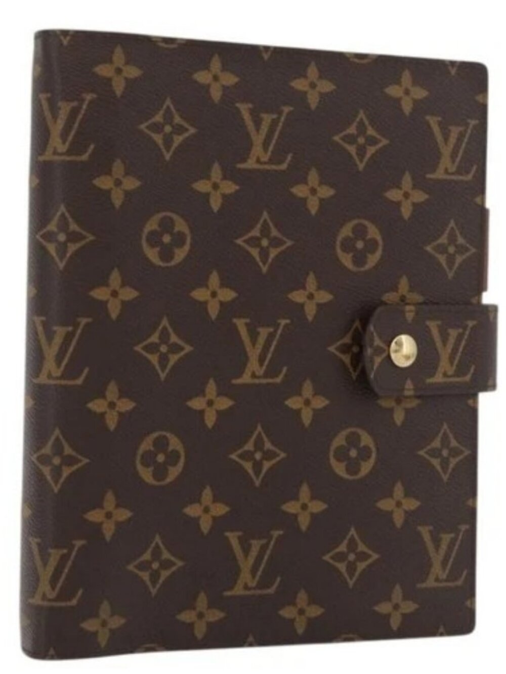 LOUIS VUITTON Monogram Agenda GM Day Planner Cover R20006 LV Auth mr2381V